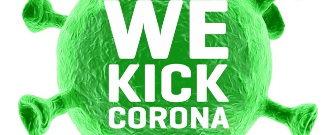 We kick Corona Logo